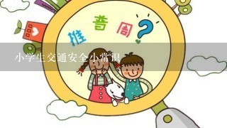 小学生交通安全小常识